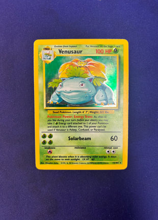 Venusaur Holo 15/102 LP Base Set