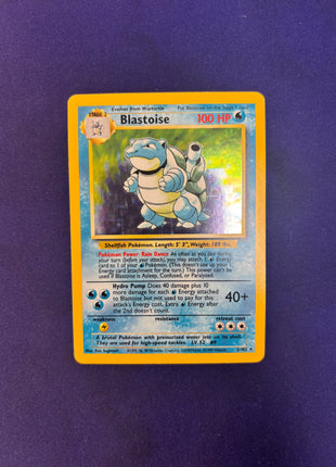 Blastoise 2/102 LP Holo Base Set