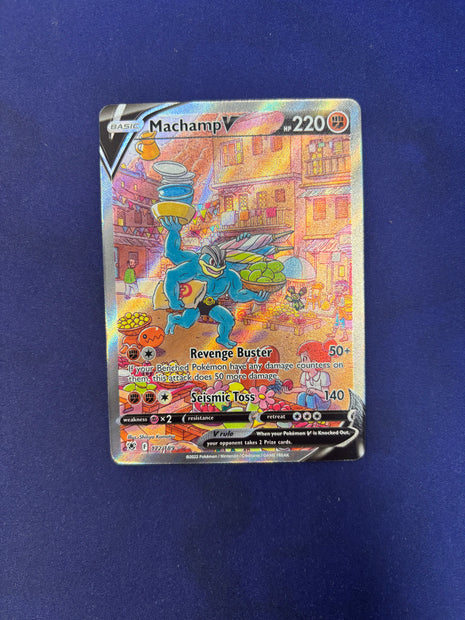 Machamp V 172/189 Astral Radiance Holo LP+