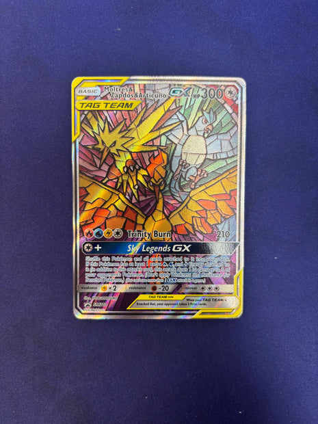 Moltres & Zapdos & Artcuno Gx Holo Promo SM210 NM