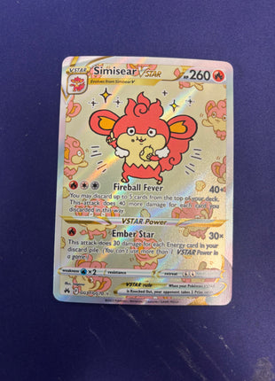 Simisear VSTAR gg37/gg70 - Crown Zenith (CRZ) NM