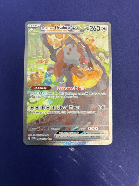 Bloodmoon Ursaluna ex 216/167 - Twilight Masquerade (TWM) NM