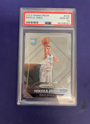 Nikola Jokic Rookie Prizm 2015 PSA 10