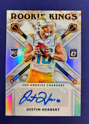 Justin Herbert Auto Rookie Kings /35 2020 Optic