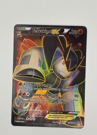 Terrakion EX Holo 121/124 LP Dragons Exaled
