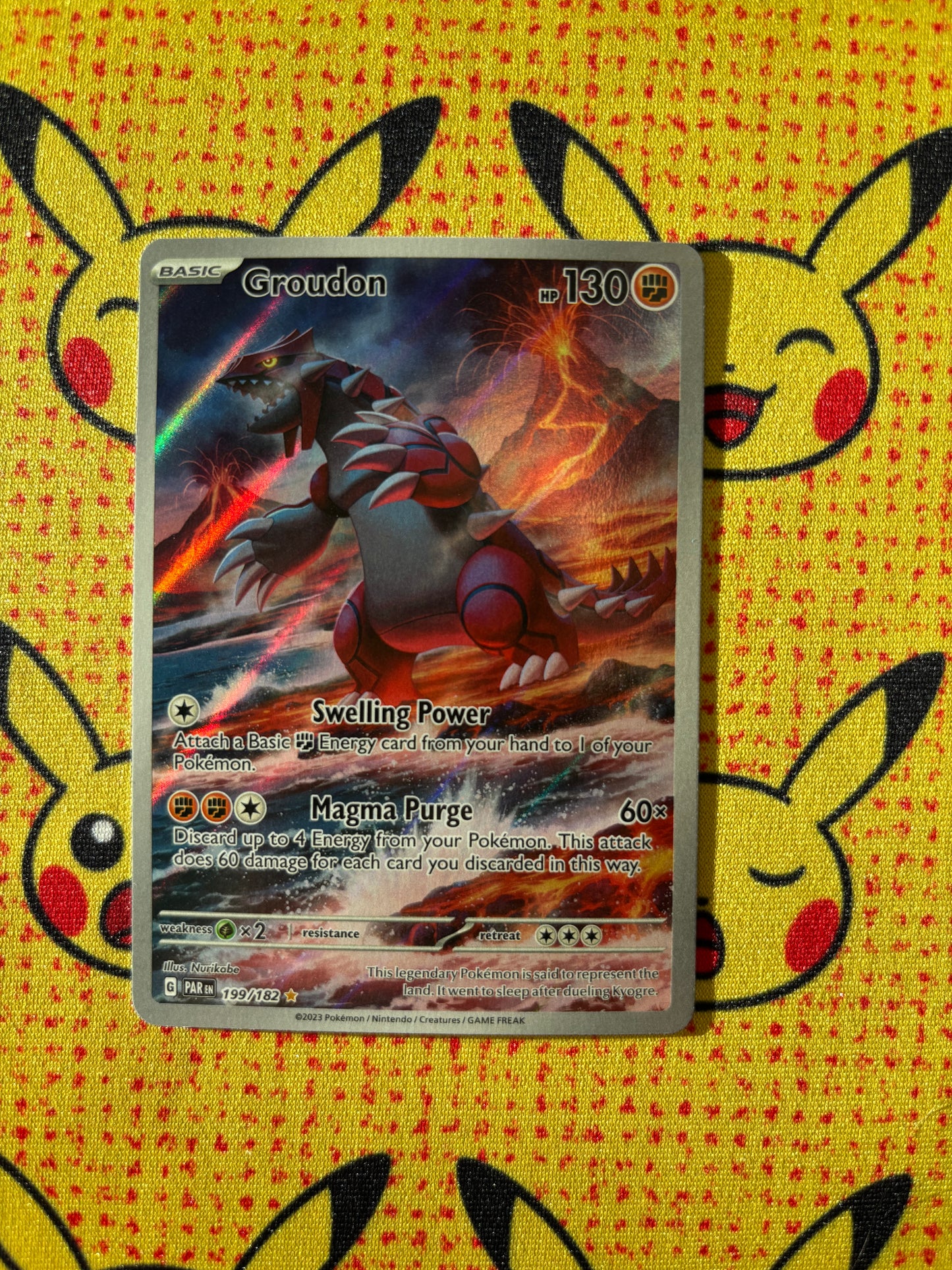 Groudon 199/182 - Paradox Rift (PAR)