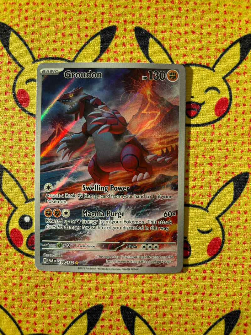 Groudon 199/182 - Paradox Rift (PAR)