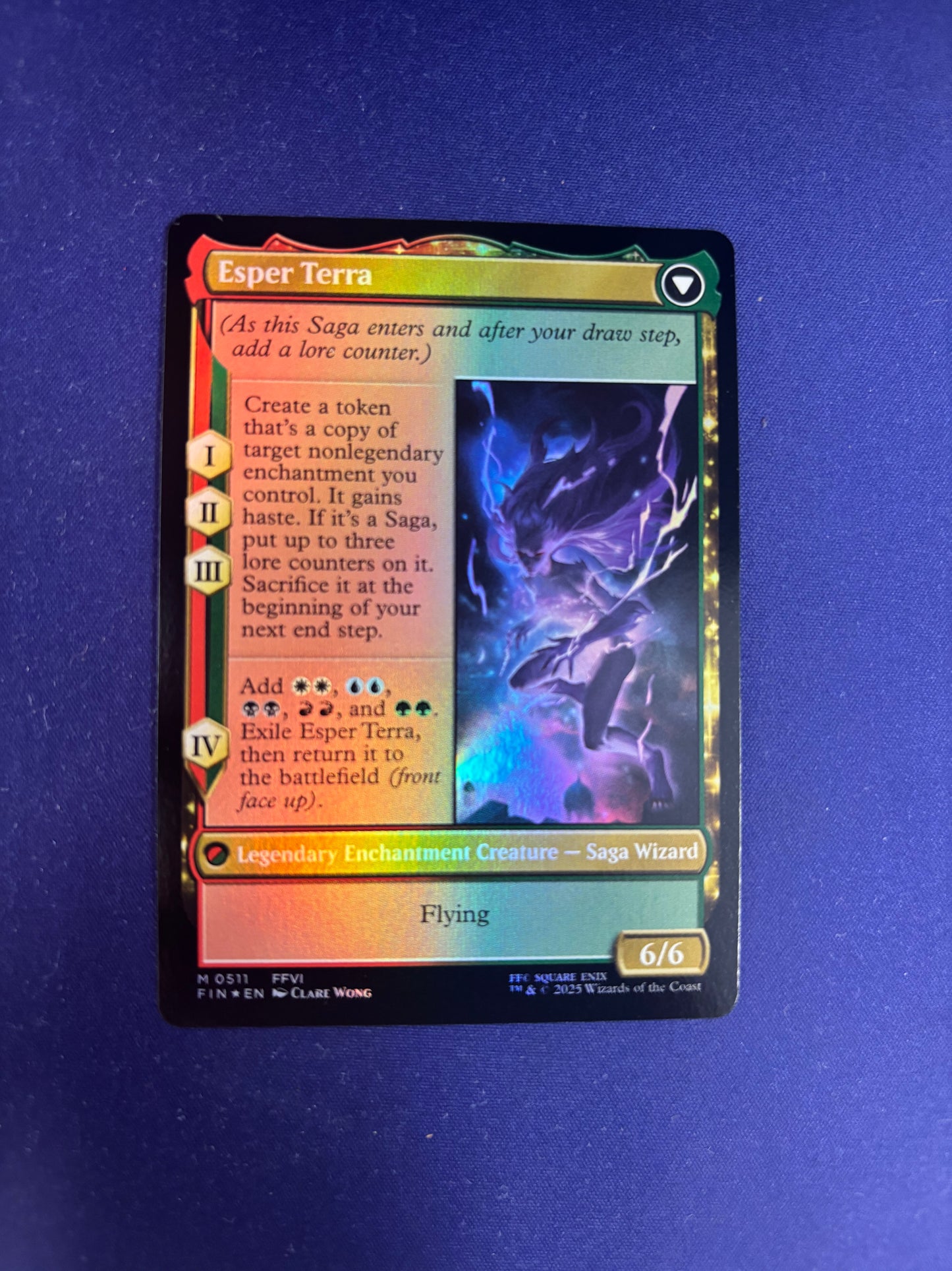 Terra, Magical Adept Foil FIN 511
