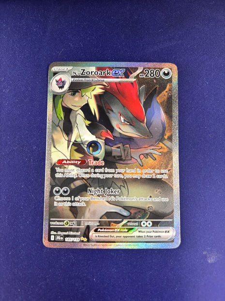 N's Zoroark Ex 185/159 Journey Together