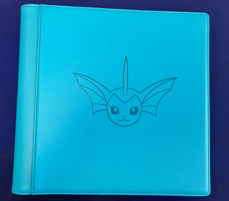 Vaporeon Binder 480 card slots (USED BUT GOOD CONDITION)