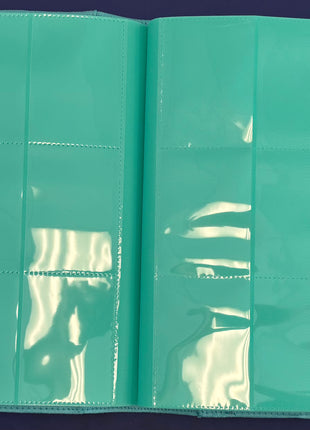 Vaporeon Binder 480 card slots (USED BUT GOOD CONDITION)