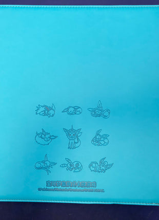 Vaporeon Binder 480 card slots (USED BUT GOOD CONDITION)