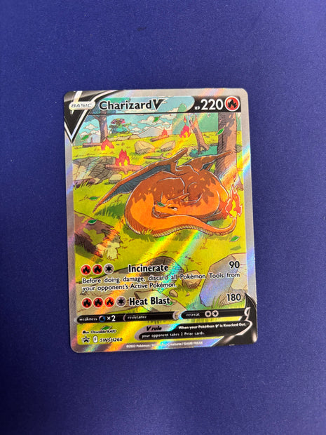 Charizard V Holo Sword and Shield Promo SWSH260