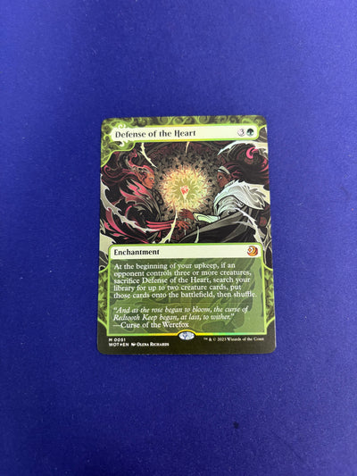 Defense of the Heart 51 Wilds Of Eldraine: Enchanting Tales (WOT) [Nonfoil] NM