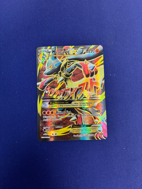 M Lucario Ex Holo 55a/222 Furious Fists