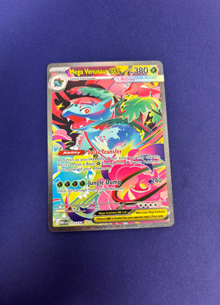 Mega Venusaur Ex Holo 177/132 Mega Evolutions