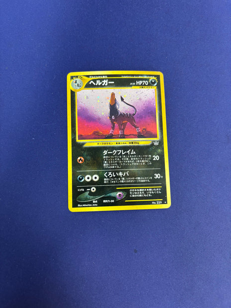 Houndoom Holo 229 Crossing the Ruins Jap