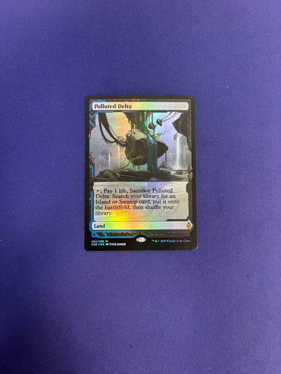 Polluted Delta 2 Zendikar Rising Expeditions (ZNE) [Foil] NM