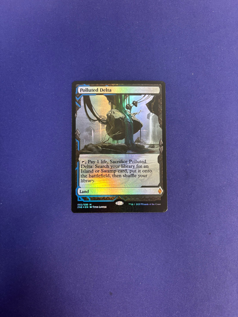 Polluted Delta 2 Zendikar Rising Expeditions (ZNE) [Foil] NM