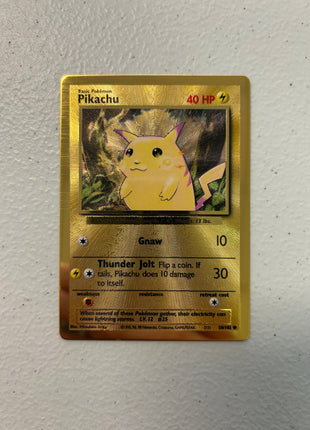 Pikachu (Celebrations Metal Card) LP