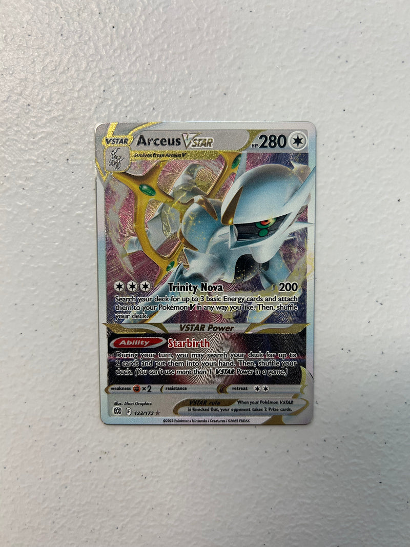 Arceus VSTAR - 123/172 (Metal Card)