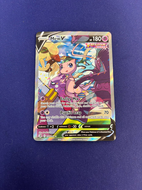 Mew V 251/264 Holo Fusion Strike LP+