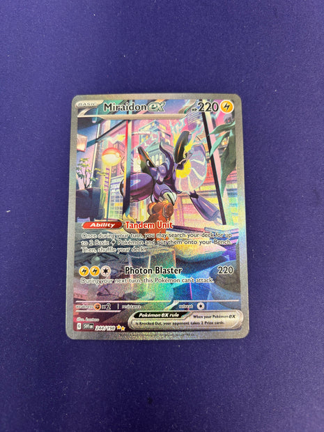 Miradon ex Holo 244/198 Scarlet & Violet