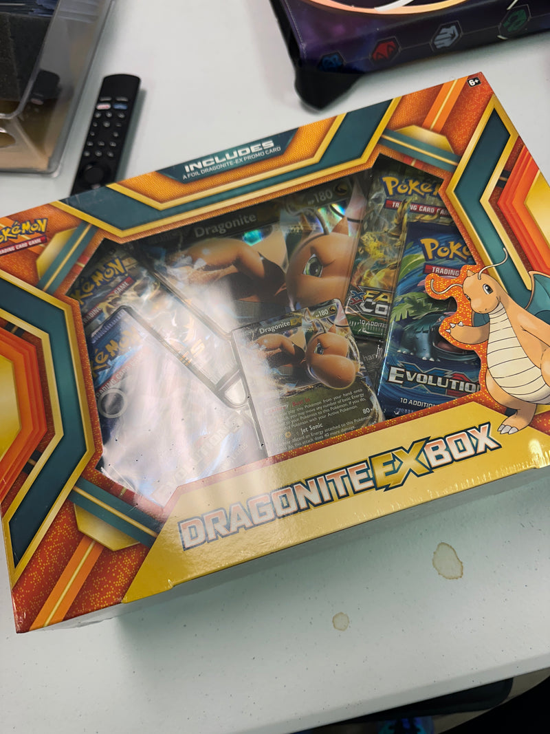 Dragonite Ex Box / Gengar Ex Box / Snorlax GX Box Sealed In Package