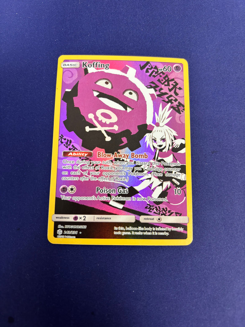 Koffing Holo 243/236 Cosmic Eclipse