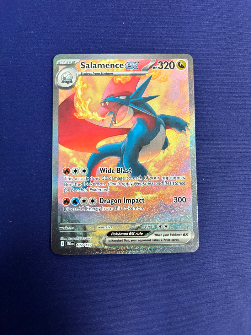Salamence ex Holo 187/159 Journey Together