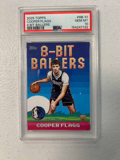 Cooper Flagg #8B-31 - 2025 Topps 8-Bit Ballers Basketball PSA 10