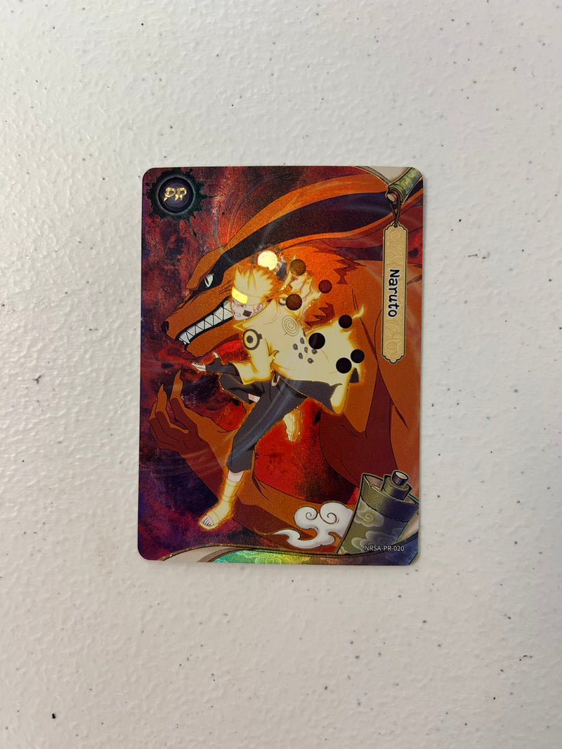 Naruto 2026 August PSA Magazine Promo Foil