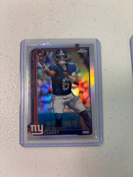 Jaxson Dart [Refractor] #306 - 2025 Topps Chrome Football NM