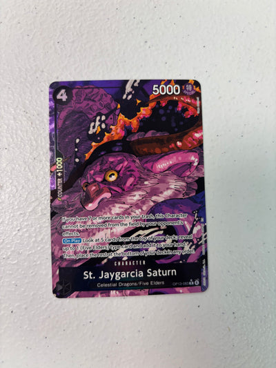 St. Jaygarcia Saturn OP13-083 - One Piece Carrying on His Will NM
