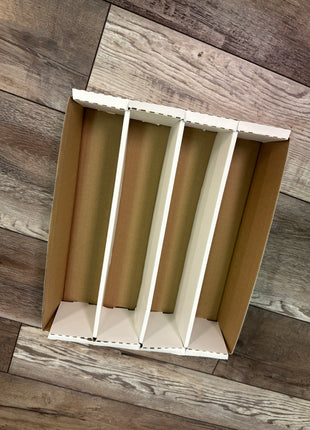 3200 Count 4 Row Card Box (you have to assemble)