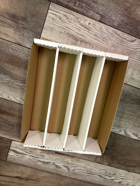 3200 Count 4 Row Card Box (you have to assemble)