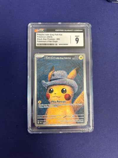 Pikachu with Grey Felt Hat 85/ - Promo (SVP) CGC 9
