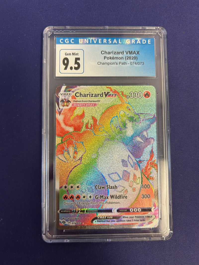 Charizard VMAX 74/73 - Champion's Path (CPA) CGC 9.5