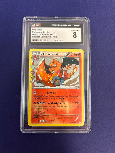 Charizard rc5/rc32 - Generations (GEN) CGC 8