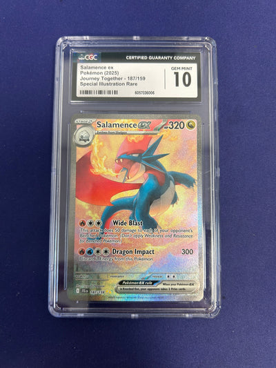 Salamence ex 187/159 - Journey Together (JTG) CGC 10