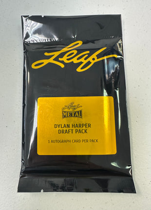 2025 Leaf Metal Dylan Harper AUTO Draft Pack