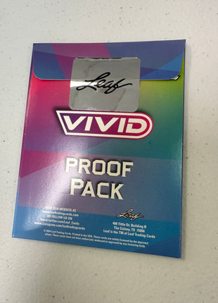 2024 Leaf Vivid Baseball Proof Pack