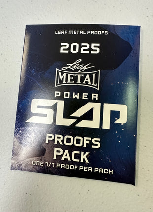 2025 Leaf Metal Power Slap Proof Pack