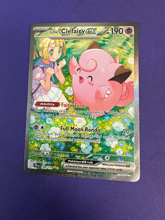 Lillie's Clefairy ex 184/159 JTG