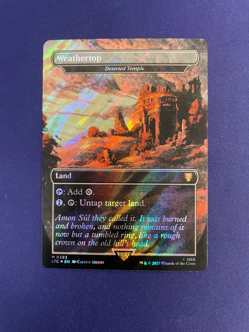 Weathertop Deserted Temple Surge Foil M 0393 LTC