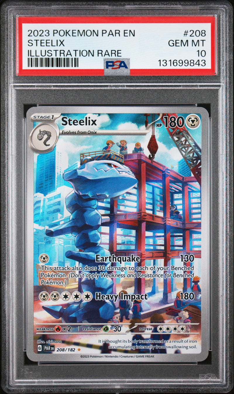 Steelix 208/182 - Paradox Rift (PAR) PSA 10