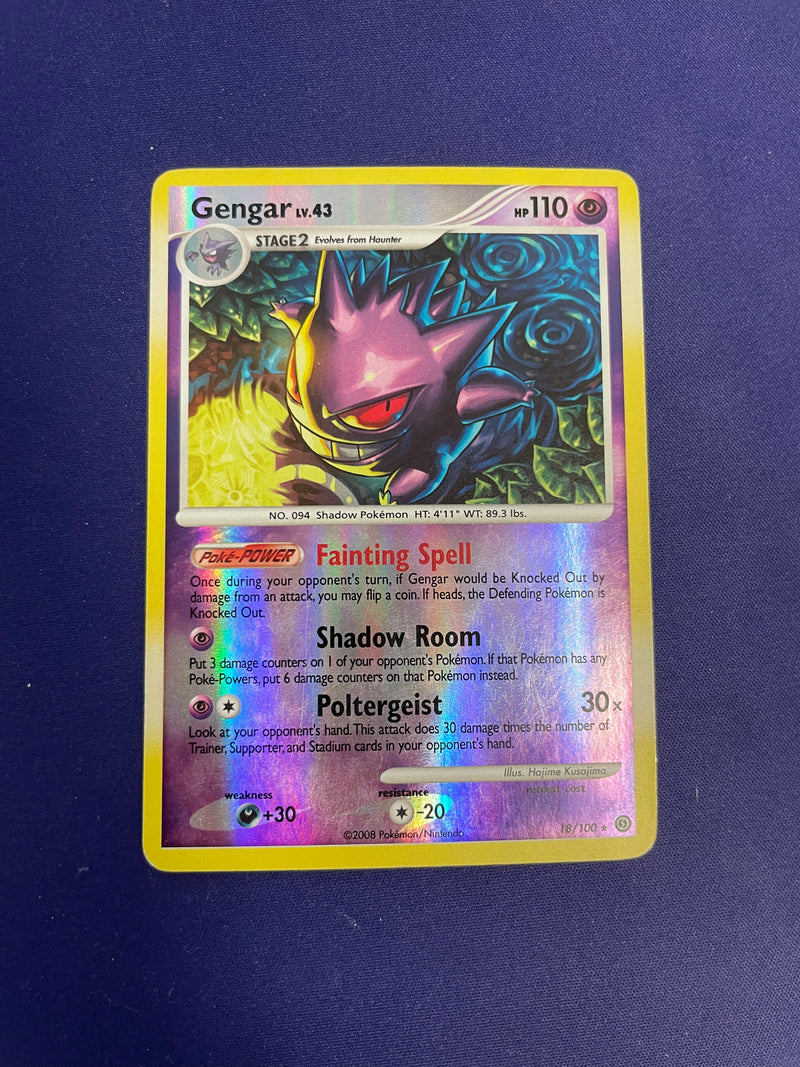 Gengar 18/100 [Reverse Holo] - Stormfront (SF) HP