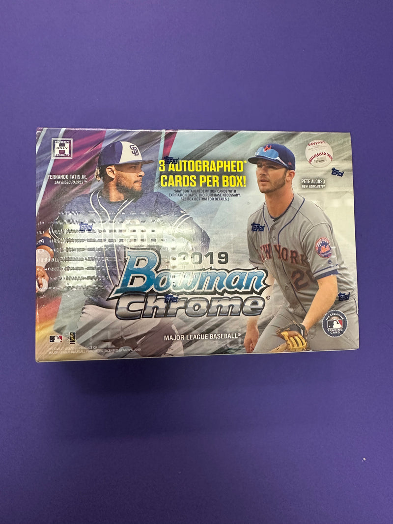 2019 Bowman Chrome HTA Baseball