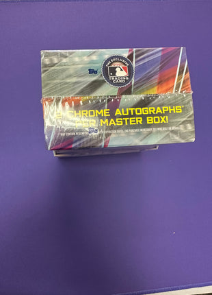 2019 Bowman Chrome Baseball Hobby Box
