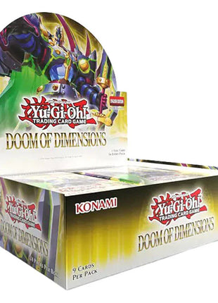 Yu-Gi-Oh Doom of Dimensions Booster Display Packs - PREORDER - 4 PP